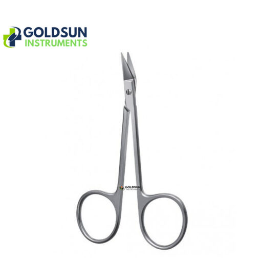 Graefe Delicate Scissors 10.5 cm Angled – Precision Cutting Tools by GoldSun Instruments