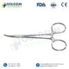 Halstead Mosquito Forceps 12.5cm Curved and Straight – Stainless Steel by Goldsun Instruments