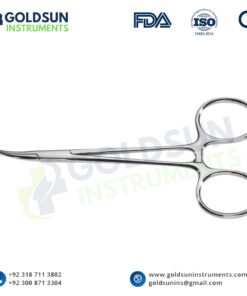 Halstead Mosquito Forceps 12.5cm Curved and Straight – Stainless Steel by Goldsun Instruments
