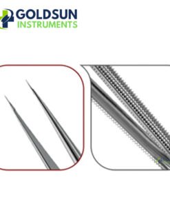 Round Bodied Microsurgical Vessel Dilator – Surgical Stainless Steel 15cm Tip 0.3mm and 18cm Tip 0.5mm for Precise Vessel Dilation