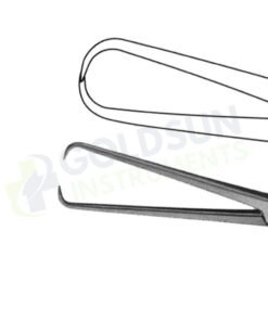 Schroeder Tenaculum Forceps 25cm Stainless Steel – Gynecology Surgical Instrument by Goldsun Instruments