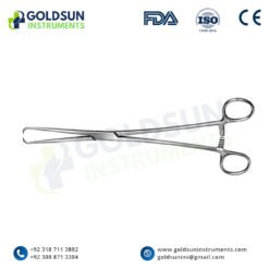 Schroeder Tenaculum Forceps 25cm Stainless Steel – Gynecology Surgical Instrument by Goldsun Instruments