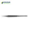 Goldsun Instruments Micro DeBakey Tissue Forceps 1mm Lightweight Round Handle for delicate microsurgery and vascular procedures"