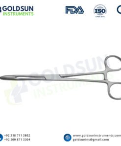 Gross-Maier Dressing Forceps 25cm Straight Serrated – Stainless Steel by Goldsun Instruments