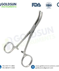 Kocher Mosquito Forceps 12.5cm Curved and Straight – Stainless Steel by Goldsun Instruments