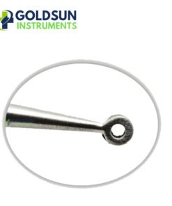 Micro Ring Tip Cross Serrated Lightweight Forceps 18cm – Surgical Stainless Steel Precision Forceps by Goldsun Instruments