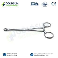 Foerster-Ballenger Sponge Holding & Gall Bladder Forceps 25cm Straight Serrated – Stainless Steel by Goldsun Instruments