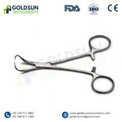 Backhaus Towel Forceps – Stainless Steel Surgical Clamp, available in 8cm, 10cm, and 13cm sizes
