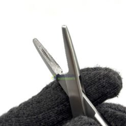 GoldSun Instruments Crile-Wood T.C. Needle Holder – Fine precision surgical needle holder with tungsten carbide inserts