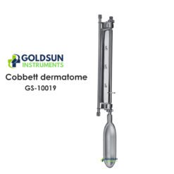 Goldsun Cobbett Skin Graft Knife: Durable, adjustable surgical tool for precise skin grafting in reconstructive surgery.